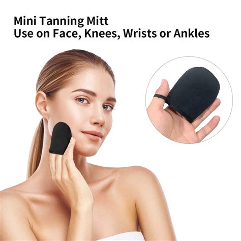 self tanning lotion gloves.